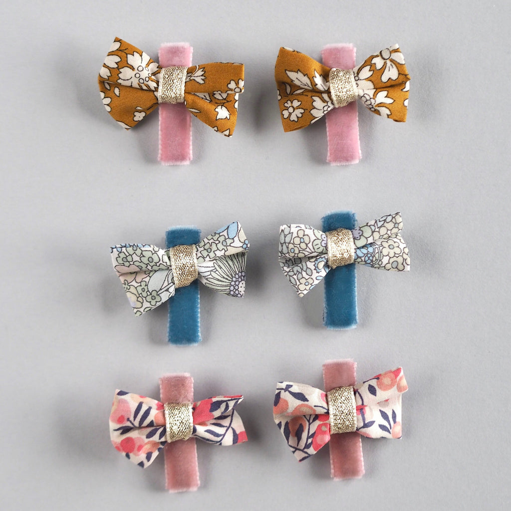 Spring Small Hair Bow Clips