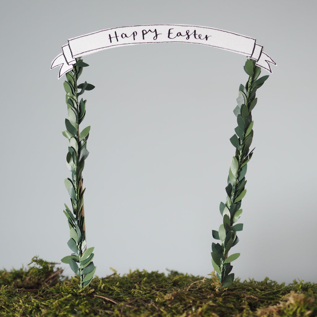 Easter Greenery Cake Topper