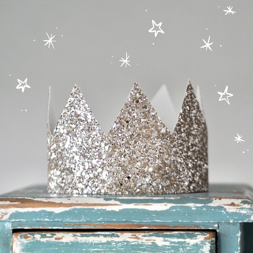 Glitter Crowns