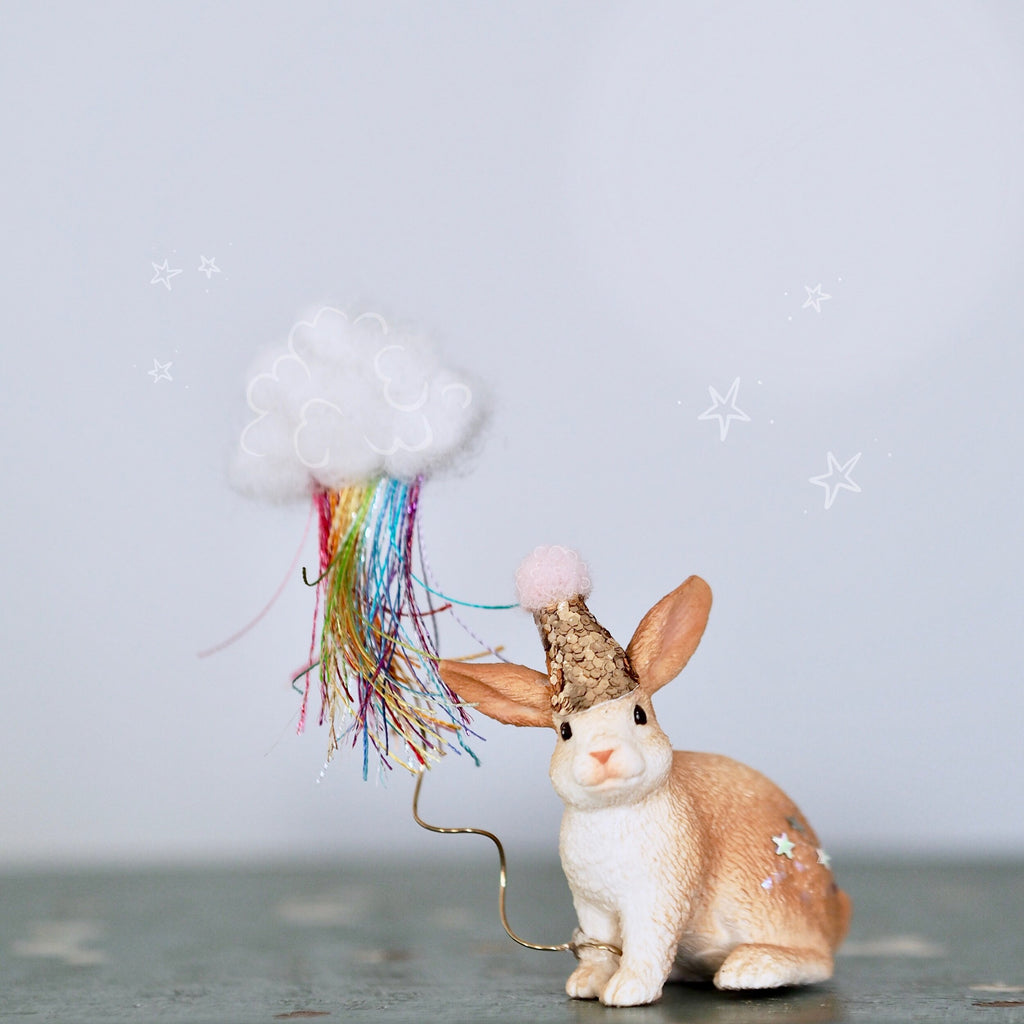 Add a Wire Star/Wand/Glitter Number or Rainbow Cloud to your animal!