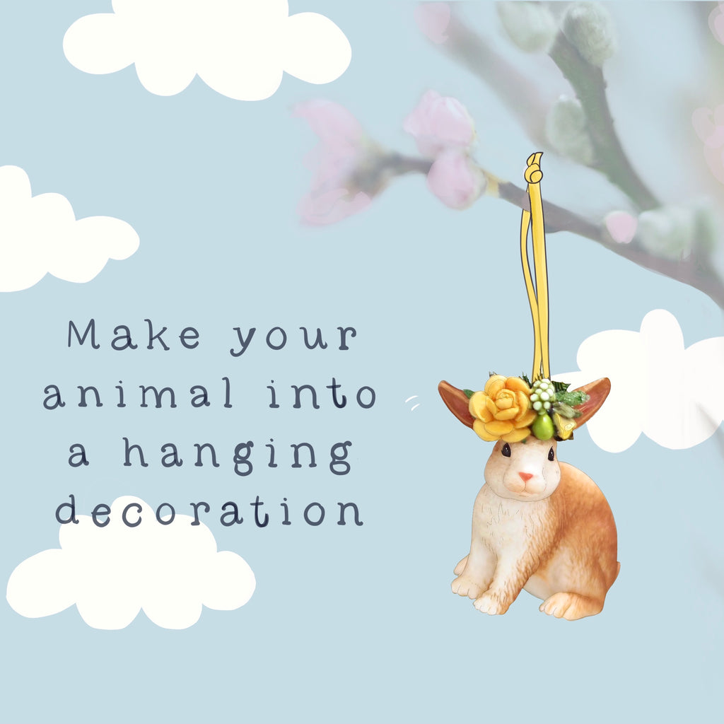 Make your Animal into a Hanging Decoration